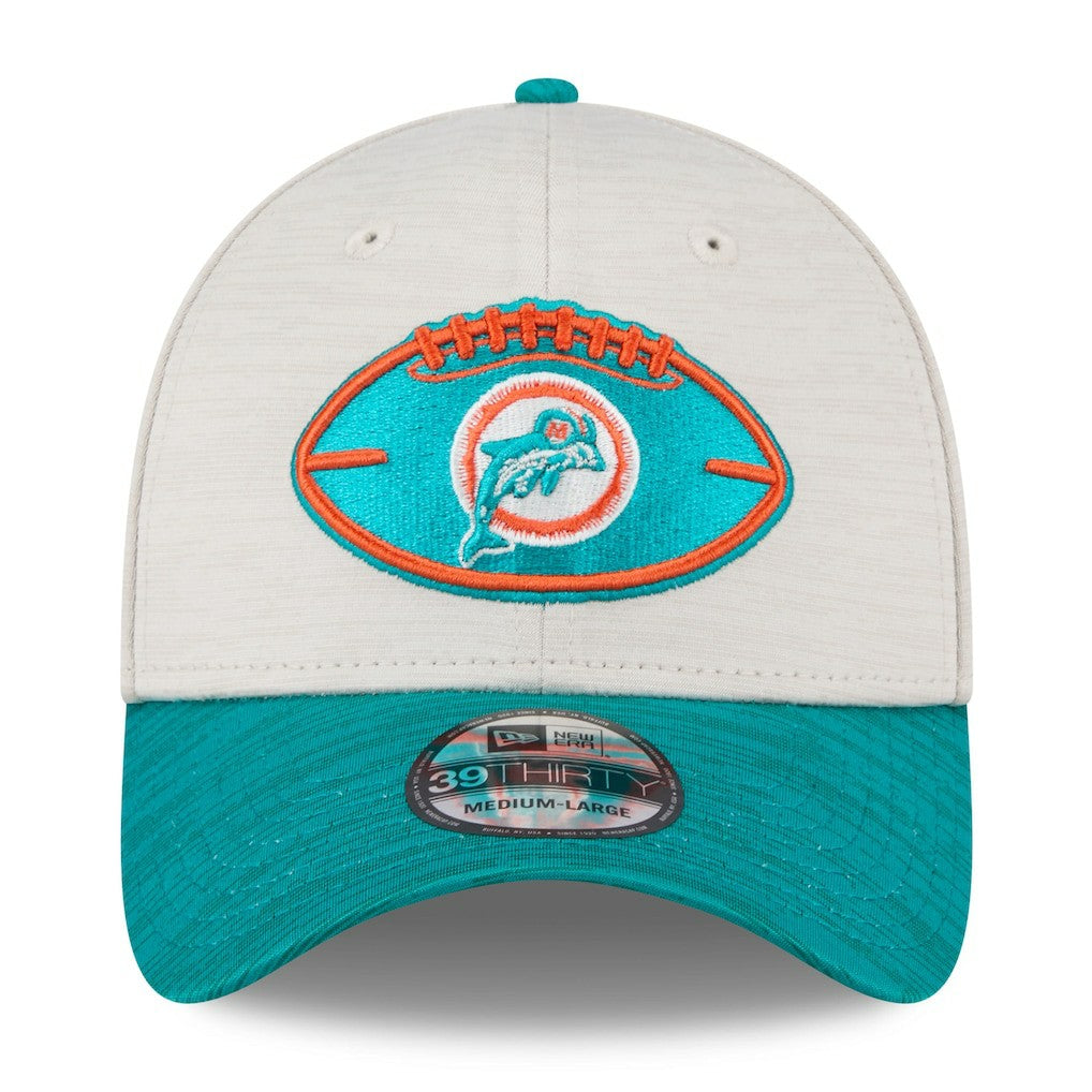 2024 Sideline Historic 39THIRTY Flex Hat - Miami Dolphins Hats