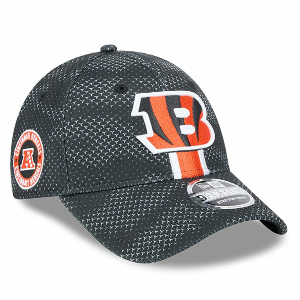 2024 Sideline 9FORTY Stretch-Snap Hat - Cincinnati Bengals Hats