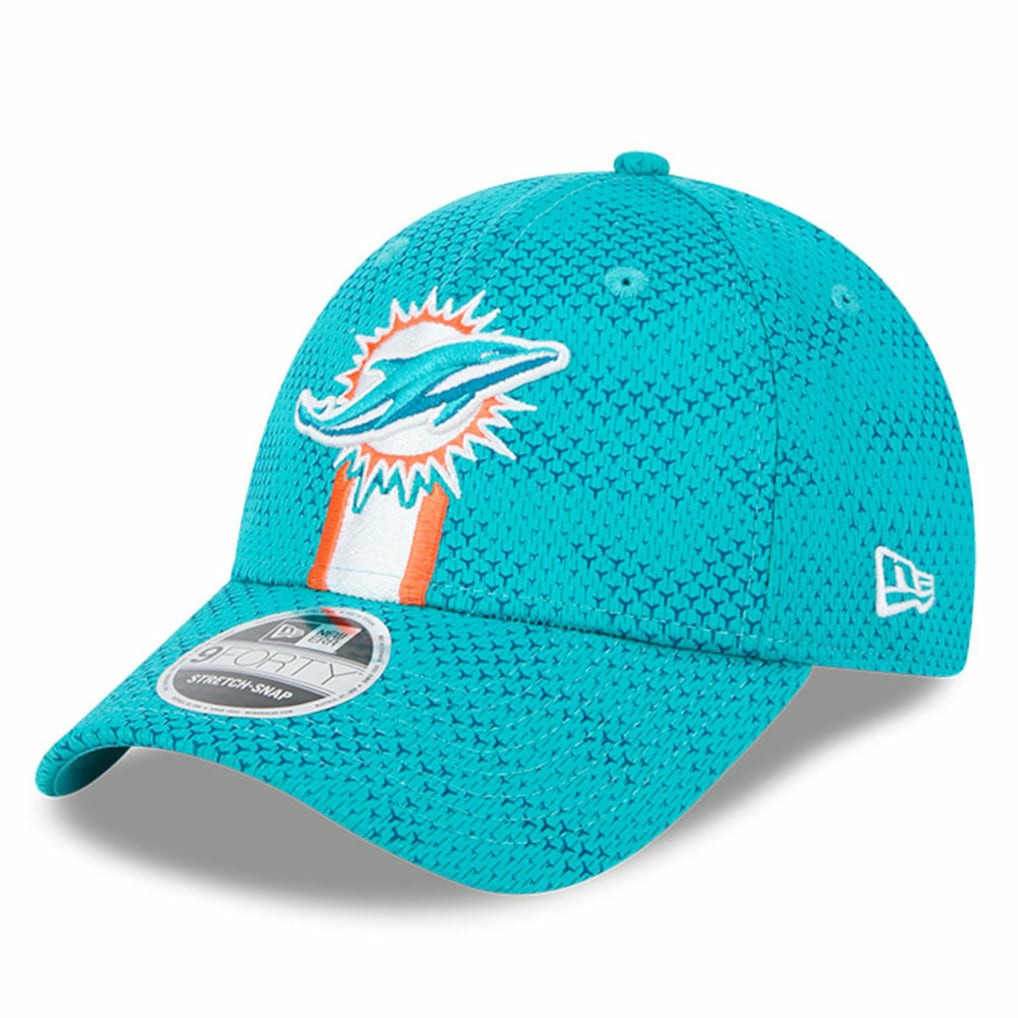 2024 Sideline 9FORTY Stretch-Snap Hat - Miami Dolphins Hats