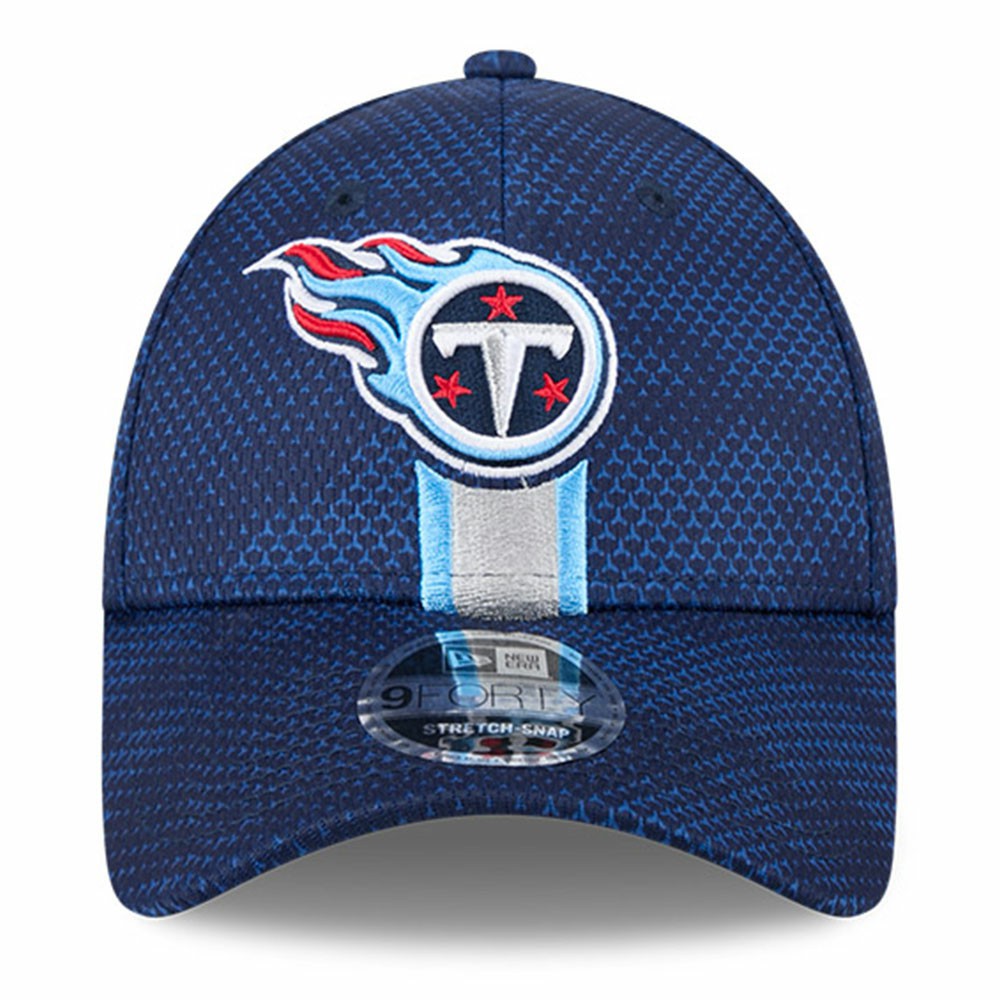 2024 Sideline 9FORTY Stretch-Snap Hat - Tennessee Titans Hats