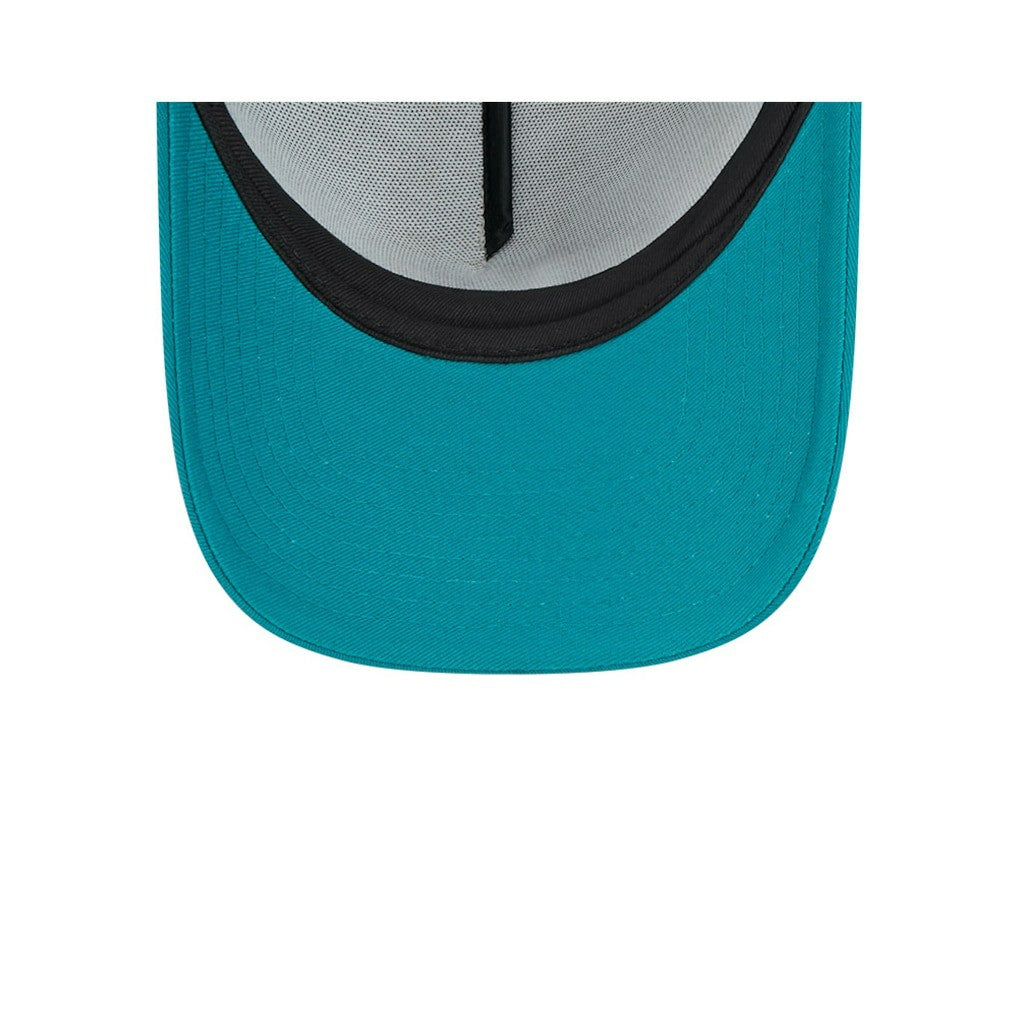 2024 Sideline Historic 9FORTY A-Frame Trucker Adjustable Hat - Miami Dolphins Hats