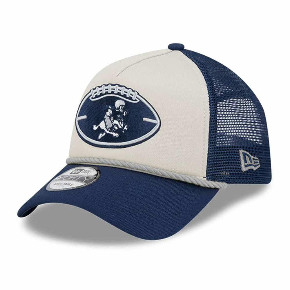 2024 Sideline Historic 9FORTY A-Frame Trucker Adjustable Hat - Dallas Cowboys Hats