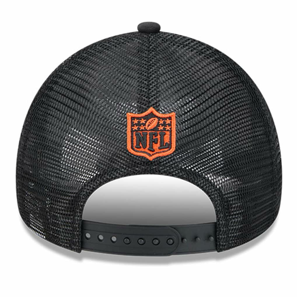 2024 Sideline Historic 9FORTY A-Frame Trucker Adjustable Hat - Cincinnati Bengals Hats