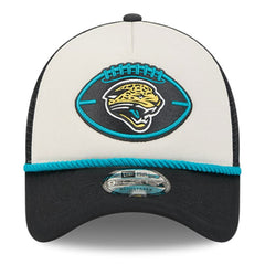 2024 Sideline Historic 9FORTY A-Frame Trucker Adjustable Hat - Jacksonville Jaguars Hats
