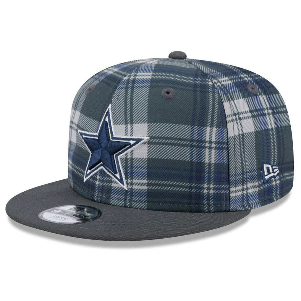 Youth 2024 Sideline Statement 9FIFTY Snapback Hat - Dallas Cowboys Hats