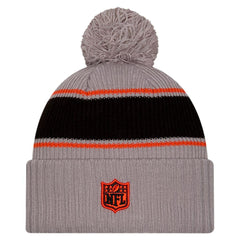 2024 Sideline Sport Cuffed Knit Hat with Pom - Cincinnati Bengals Hats