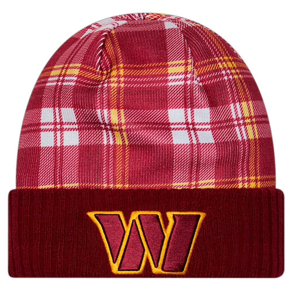 Sideline Statement Cuffed Knit Hat - Washington Commanders Hats