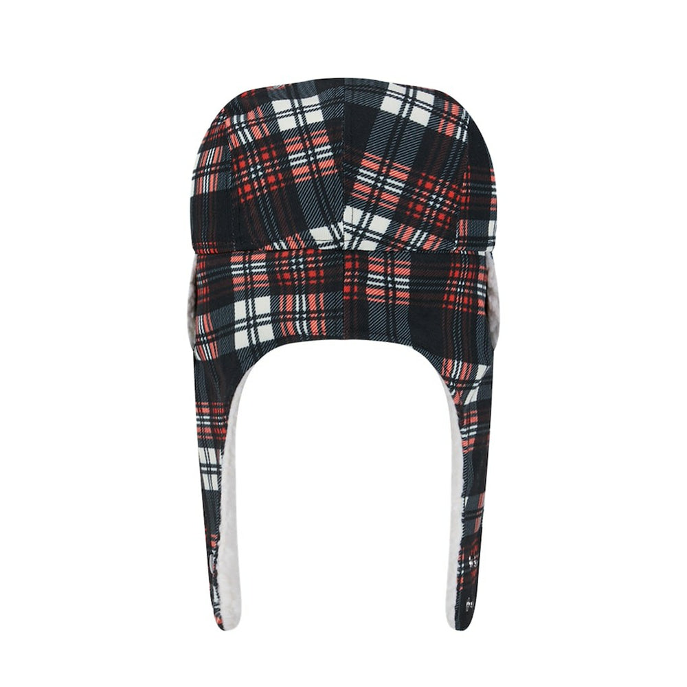 Sideline Plaid Sherpa Trapper Hat - Cincinnati Bengals Hats