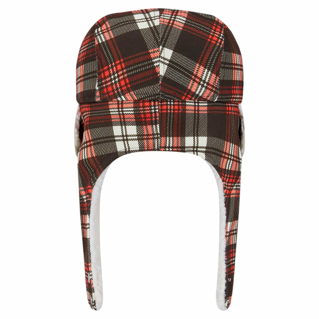 Sideline Plaid Sherpa Trapper Hat - Cleveland Browns Hats