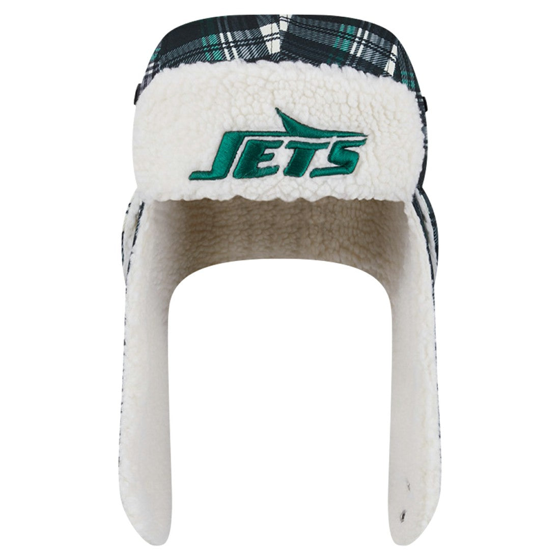 Sideline Plaid Sherpa Trapper Hat - New York Jets Hats