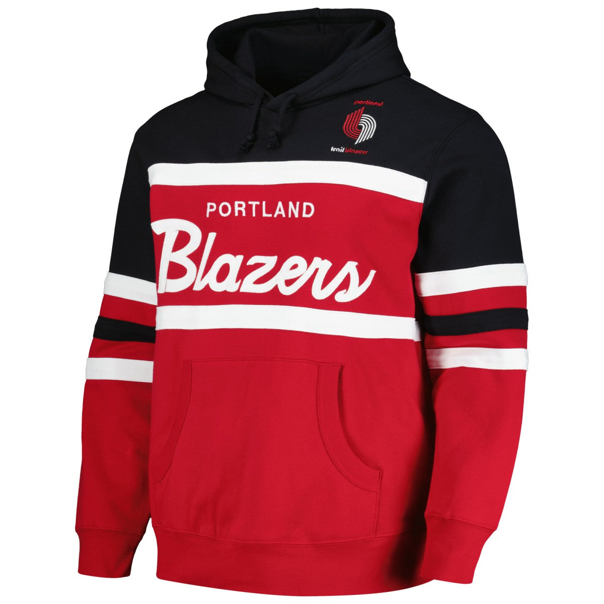 Mitchell & Ness Portland Trail Blazers Head Coach Pullover Hoodie