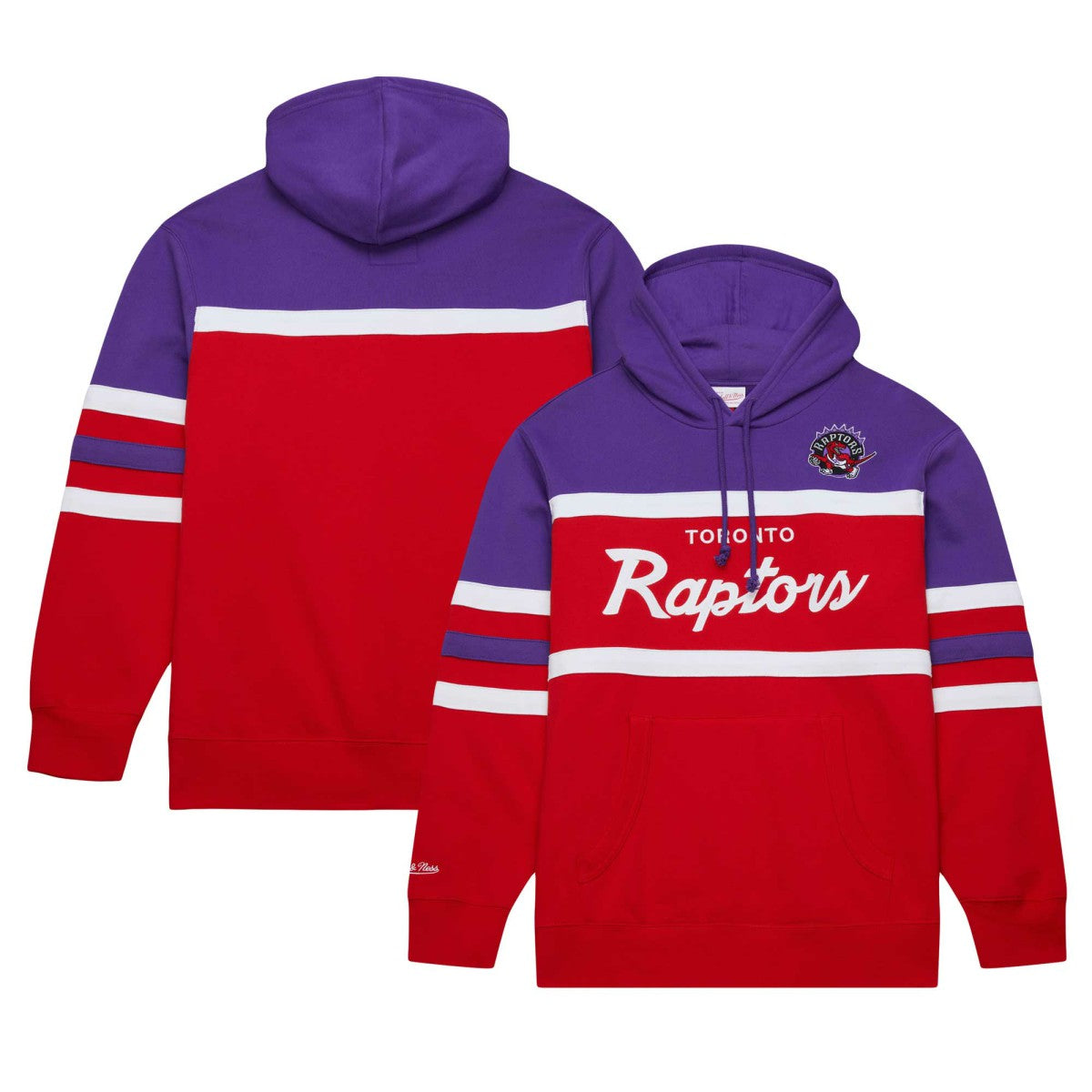 Mitchell & Ness Toronto Raptors Head Coach Pullover Hoodie