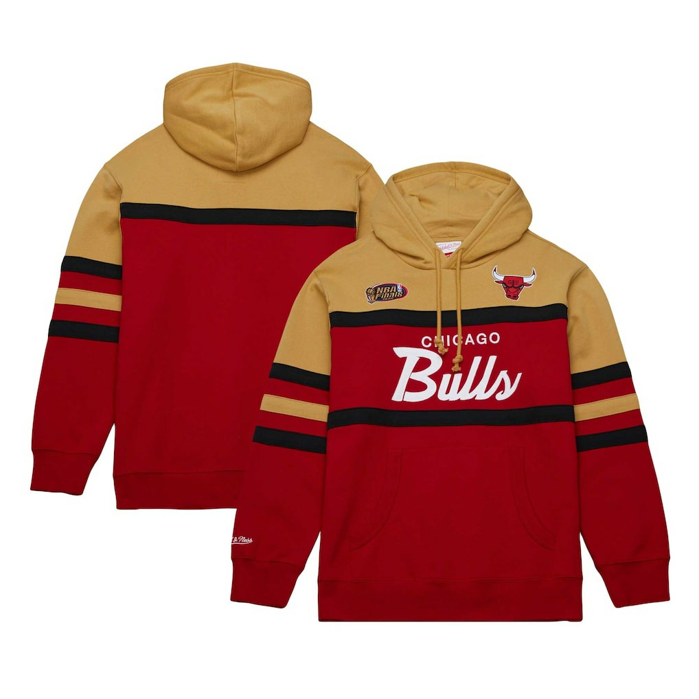 Mitchell & Ness Chicago Bulls Head Coach Pullover Hoodie