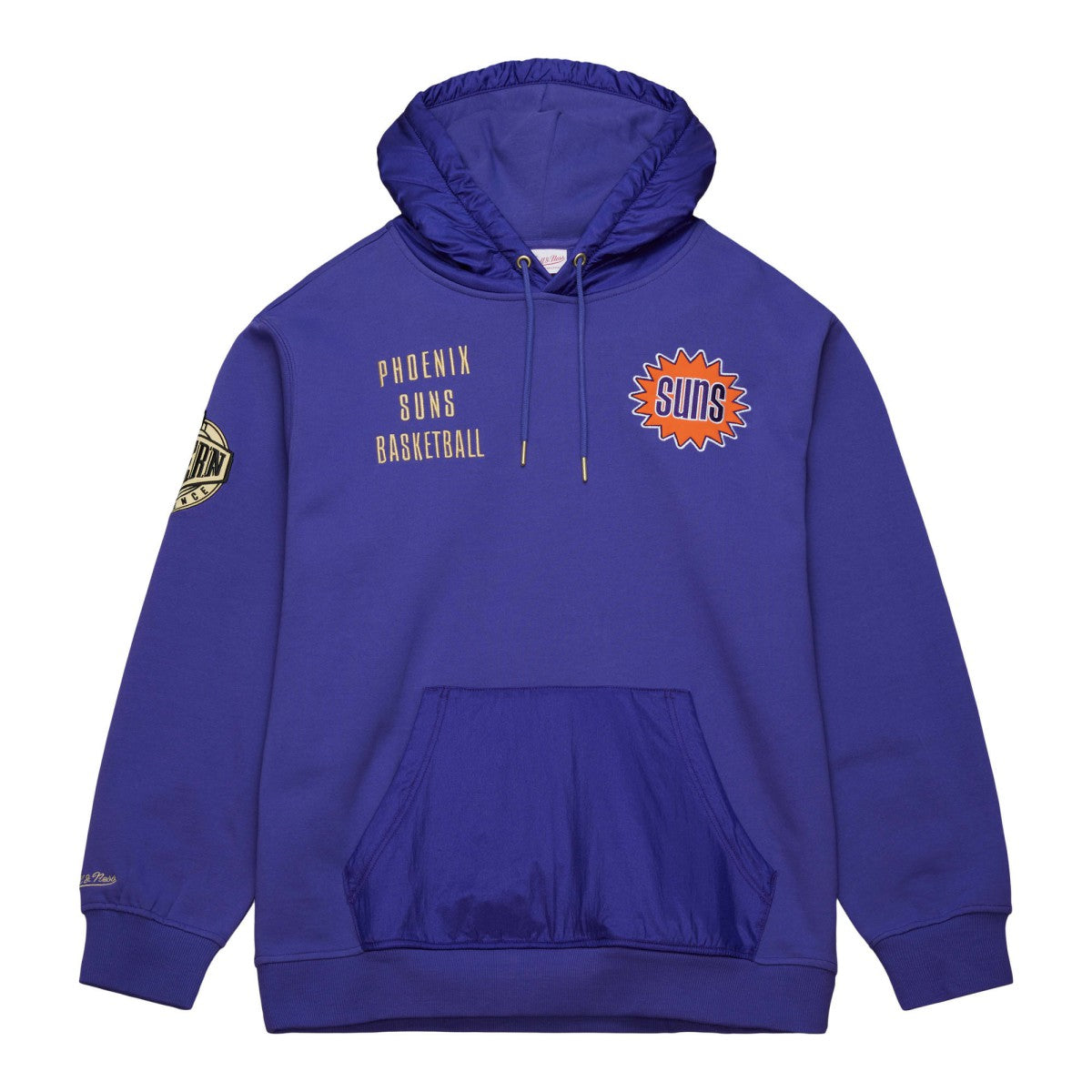 Mitchell & Ness Phoenix Suns Team OG 2.0 Vintage Logo Fleece Pullover Hoodie