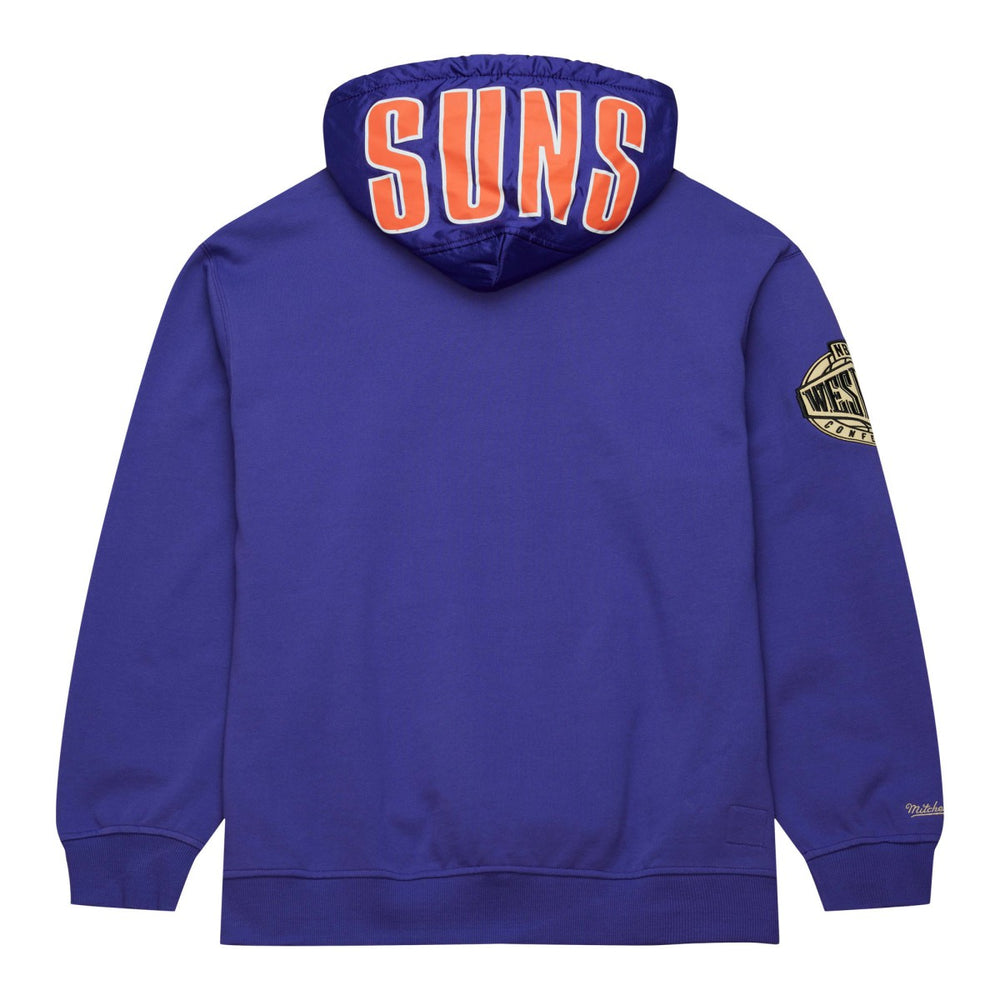 Mitchell & Ness Phoenix Suns Team OG 2.0 Vintage Logo Fleece Pullover Hoodie