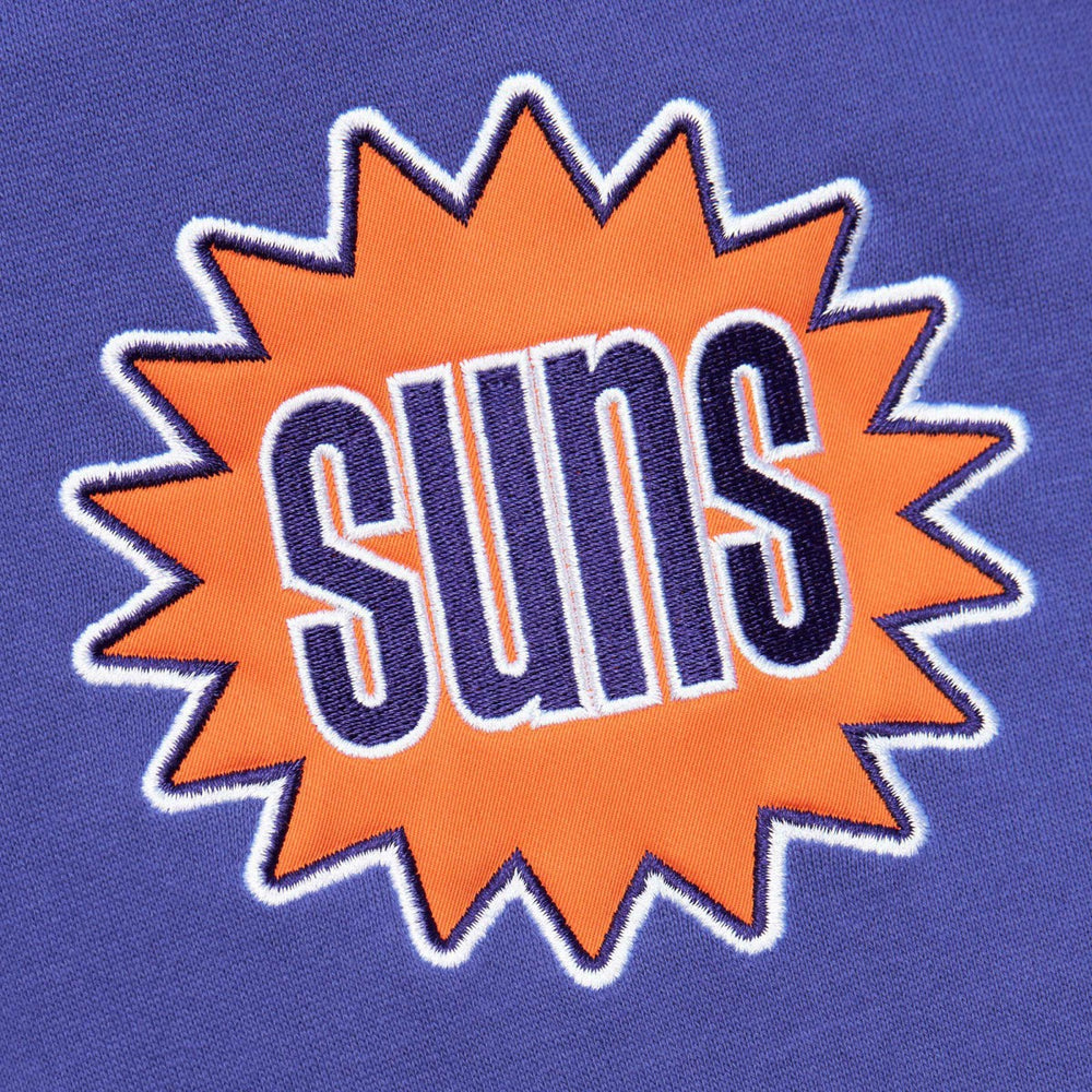 Mitchell & Ness Phoenix Suns Team OG 2.0 Vintage Logo Fleece Pullover Hoodie