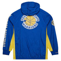 Mitchell & Ness Golden State Warriors Team OG 2.0 Vintage Logo Anorak Windbreaker Quarter-Zip Jacket sale