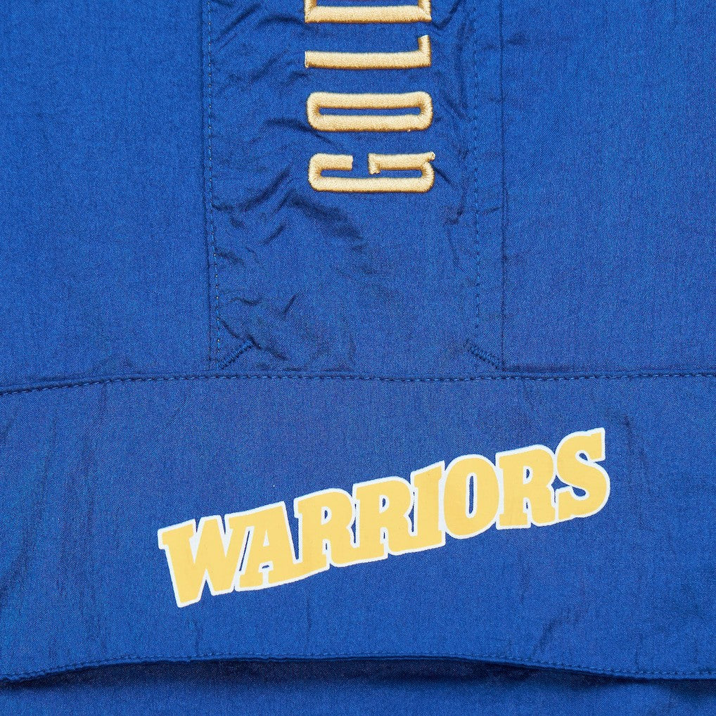 Mitchell & Ness Golden State Warriors Team OG 2.0 Vintage Logo Anorak Windbreaker Quarter-Zip Jacket sale