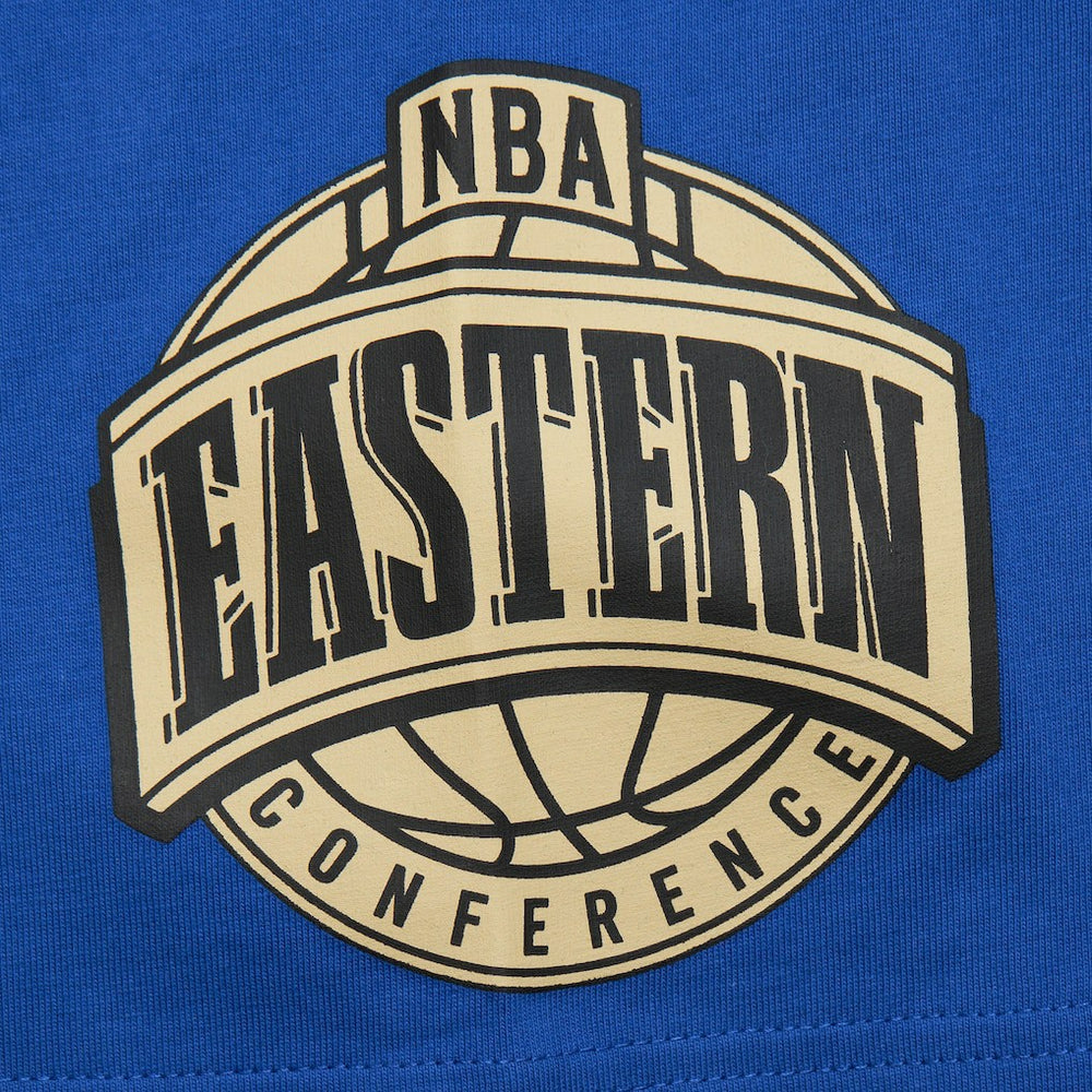 Mitchell & Ness Golden State Warriors Hardwood Classics Team OG 2.0 Premium Vintage Logo T-Shirt sale