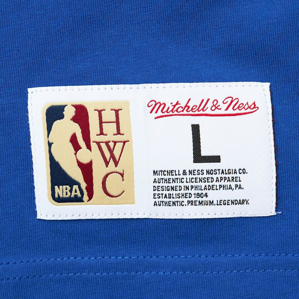 Mitchell & Ness Golden State Warriors Hardwood Classics Team OG 2.0 Premium Vintage Logo T-Shirt sale