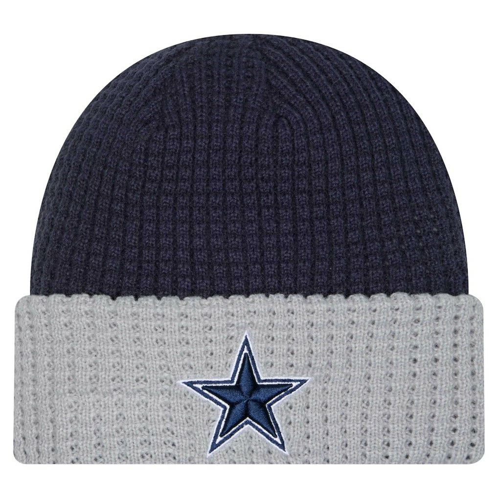 Waffled Cuffed Knit Hat - Dallas Cowboys Hats