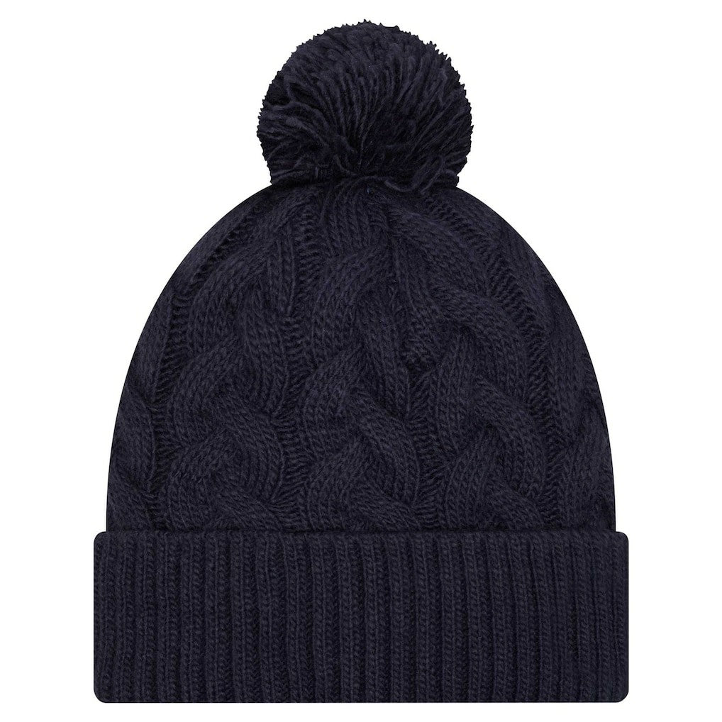 Women's Cable Knit Hat with Pom - Dallas Cowboys Hats