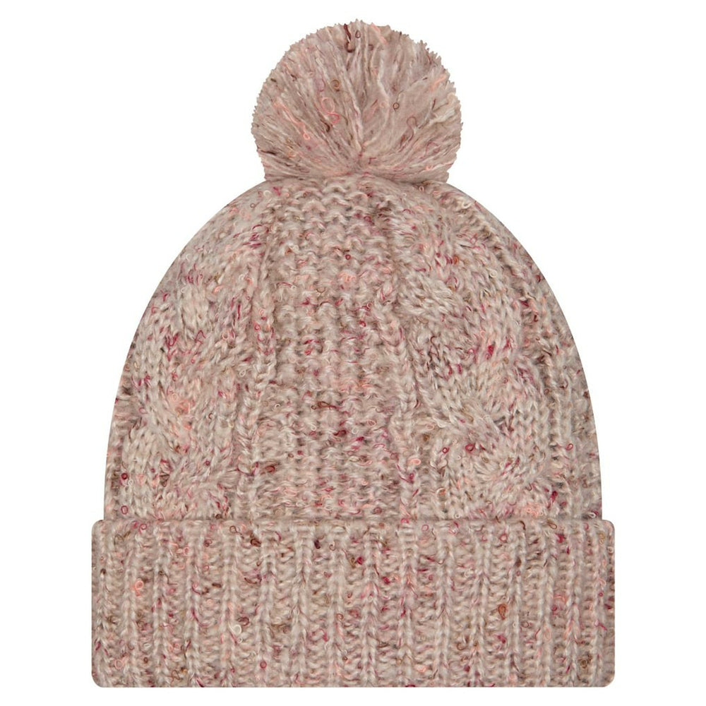 Women's Trendy Tone Cuffed Knit Hat with Pom - Dallas Cowboys Hats