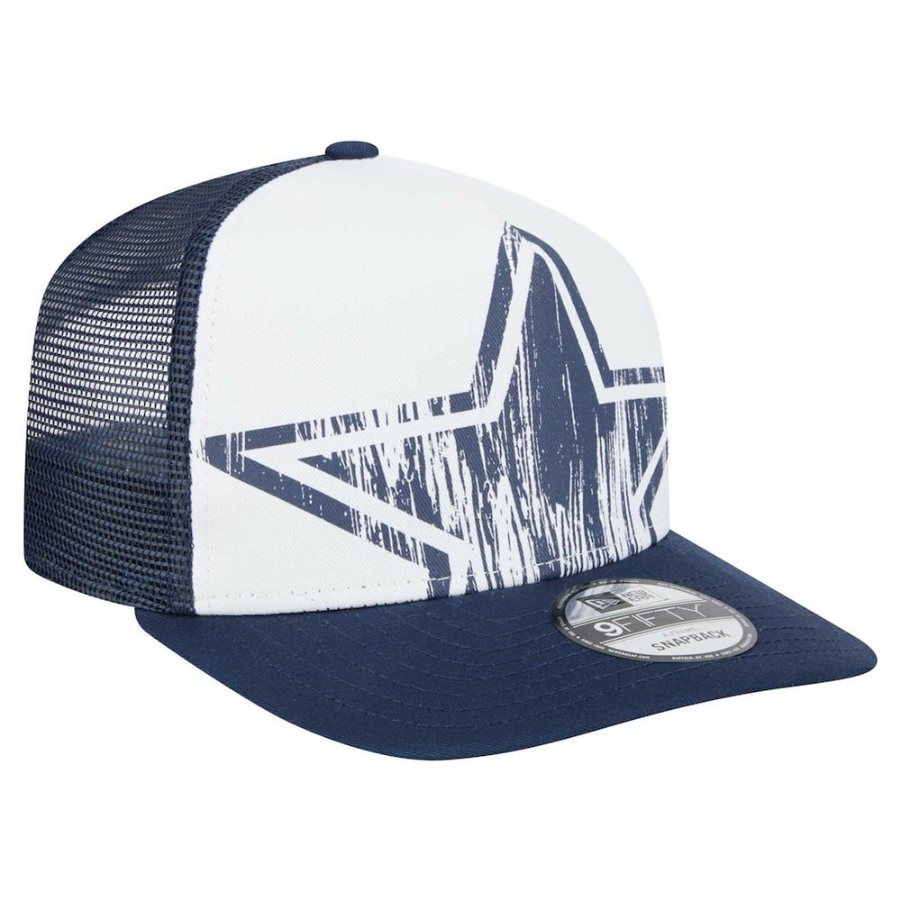 Youth Distressed 9FIFTY A-Frame Snapback Hat - Dallas Cowboys Hats