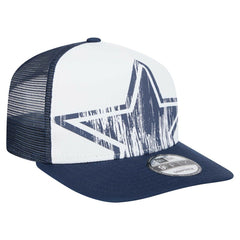 Youth Distressed 9FIFTY A-Frame Snapback Hat - Dallas Cowboys Hats