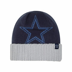 Youth Oversize Cuffed Knit Hat - Dallas Cowboys Hats