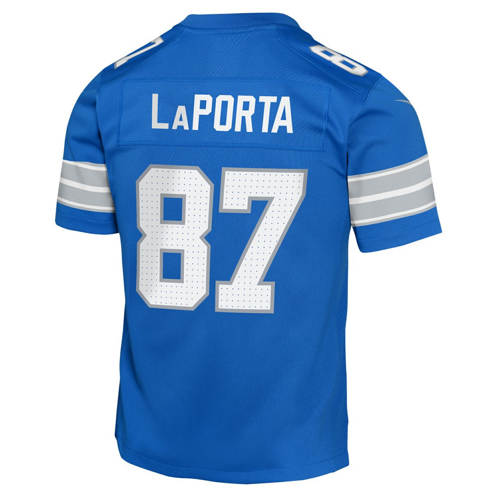 Sam LaPorta  Youth Game Jersey - Detroit Lions Jerseys