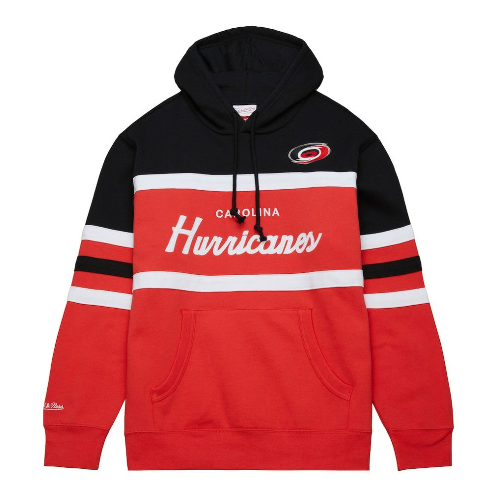 NHL Carolina Hurricanes Mitchell & Ness Head Coach Pullover Hoodie