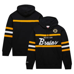 NHL Boston Bruins Mitchell & Ness Head Coach Pullover Hoodie