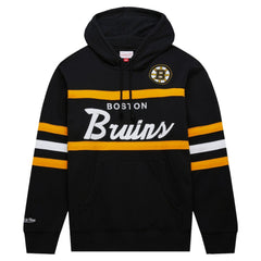 NHL Boston Bruins Mitchell & Ness Head Coach Pullover Hoodie