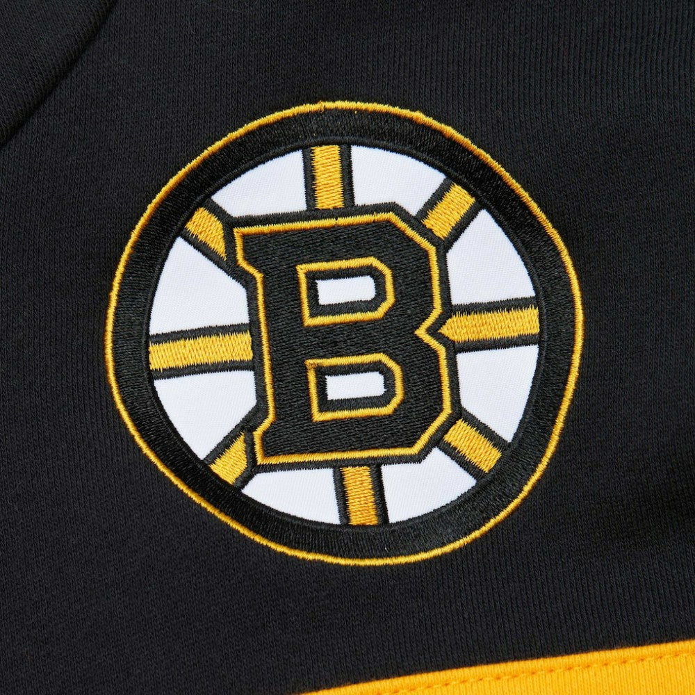 NHL Boston Bruins Mitchell & Ness Head Coach Pullover Hoodie