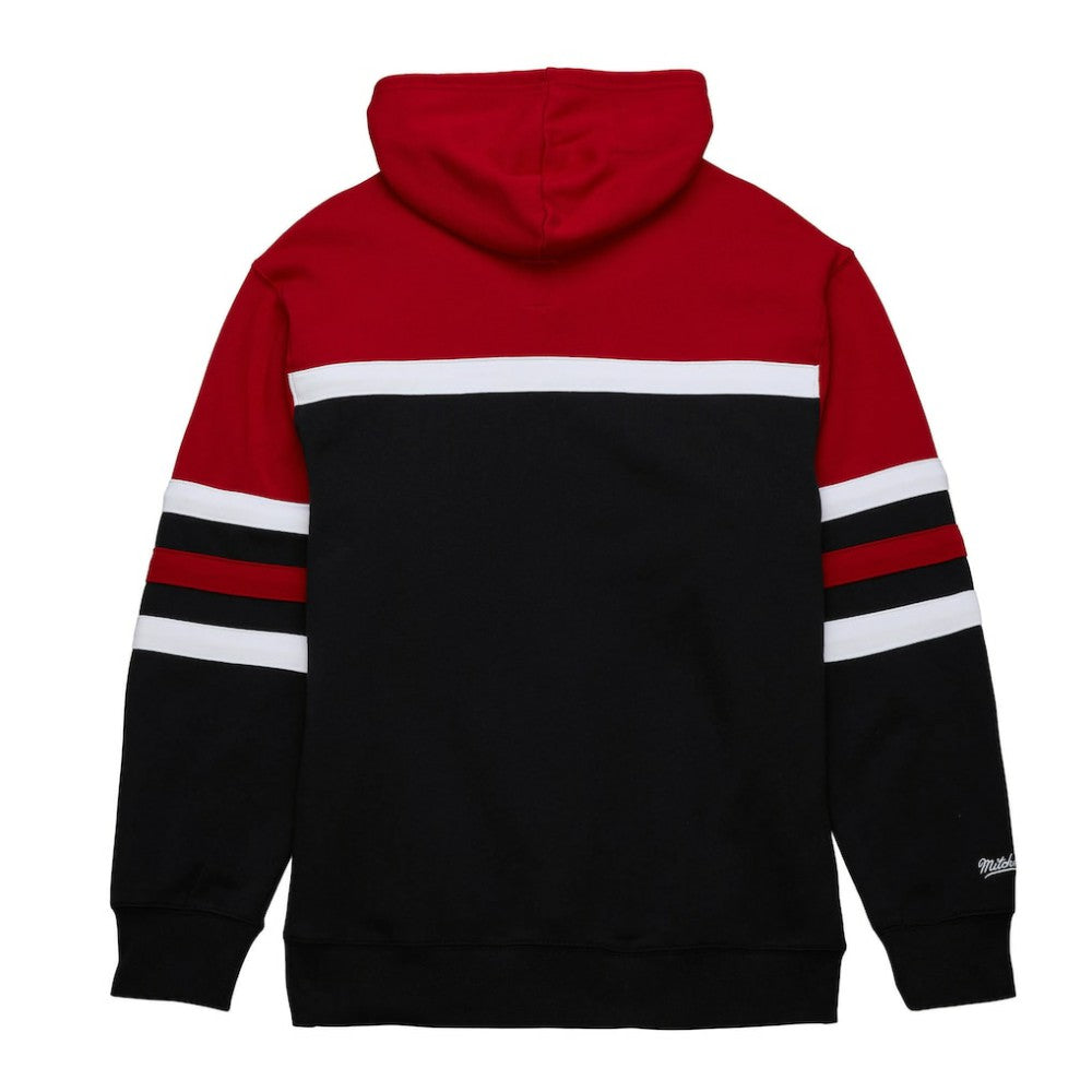 NHL Chicago Blackhawks Mitchell & Ness Head Coach Pullover Hoodie