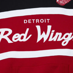 NHL Detroit Red Wings Mitchell & Ness Head Coach Pullover Hoodie