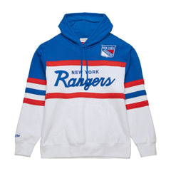 NHL New York Rangers Mitchell & Ness Head Coach Pullover Hoodie