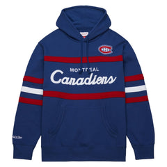 NHL Montreal Canadiens Mitchell & Ness Head Coach Pullover Hoodie