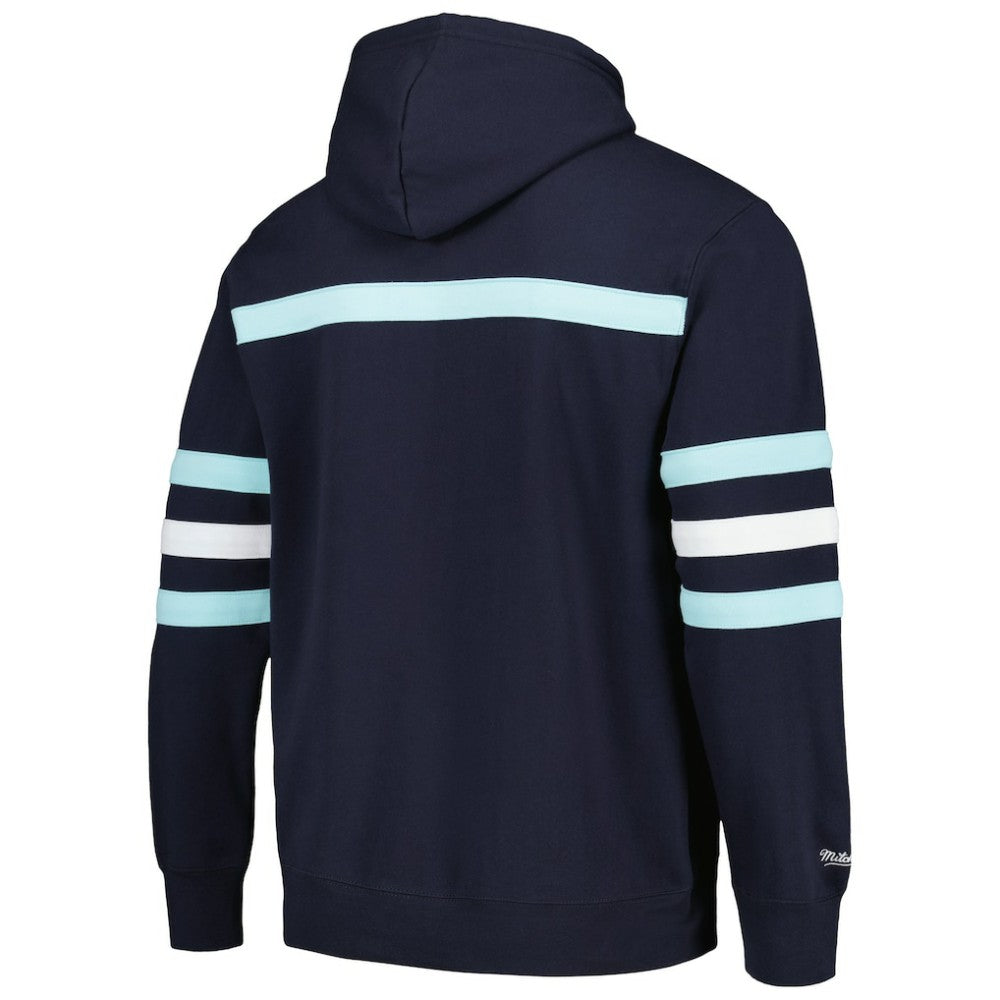 NHL Seattle Kraken Mitchell & Ness Head Coach Pullover Hoodie