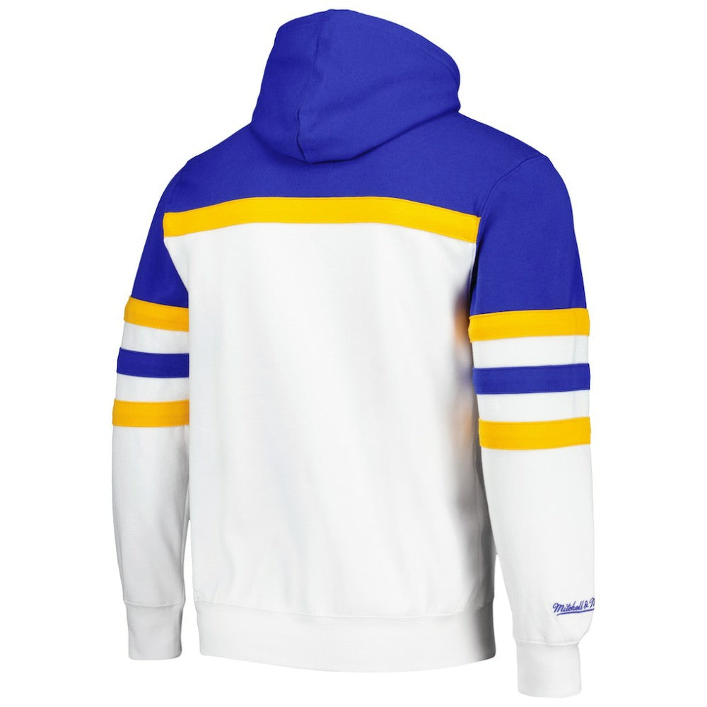NHL St. Louis Blues Mitchell & Ness Head Coach Pullover Hoodie