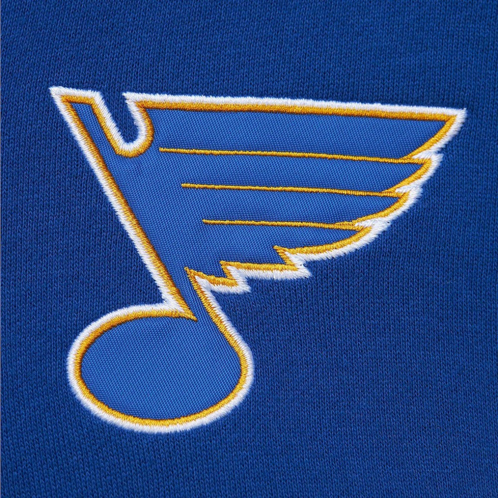 NHL St. Louis Blues Mitchell & Ness Head Coach Pullover Hoodie