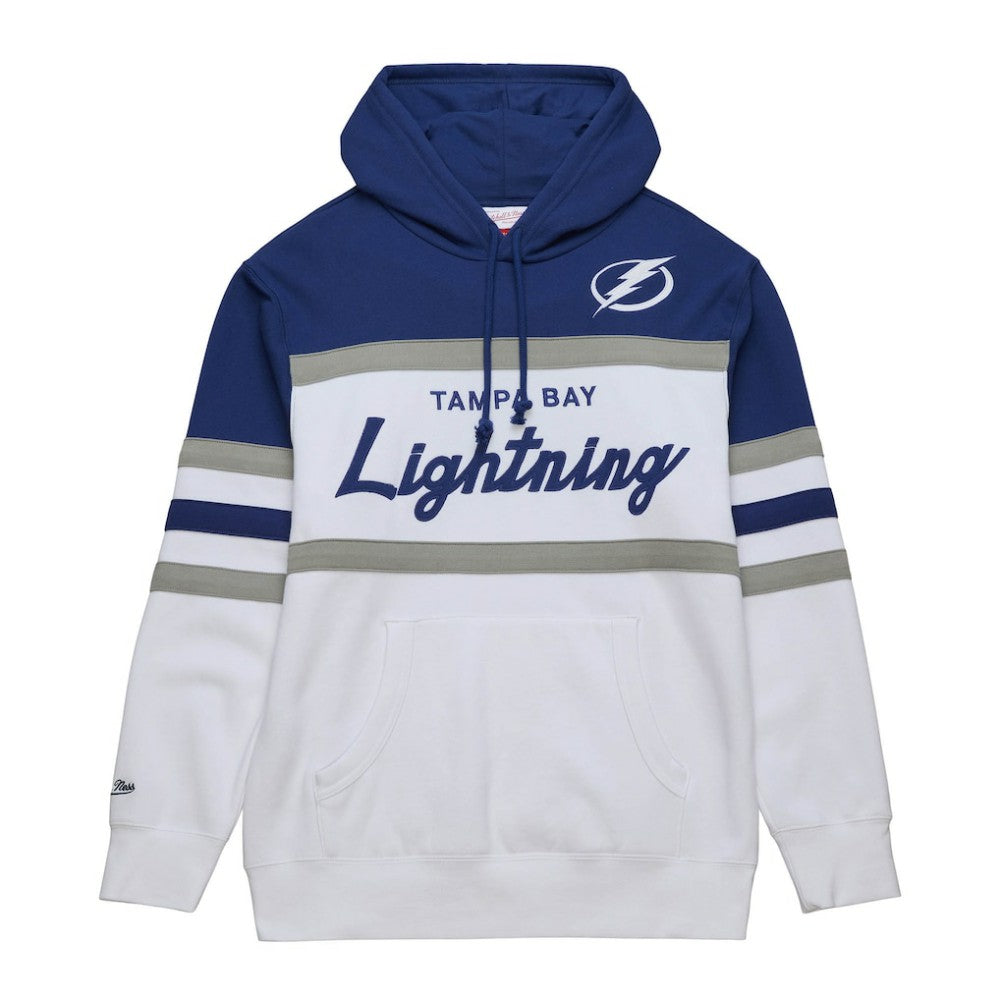 NHL Tampa Bay Lightning Mitchell & Ness Head Coach Pullover Hoodie