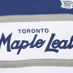 NHL Toronto Maple Leafs Mitchell & Ness Head Coach Pullover Hoodie
