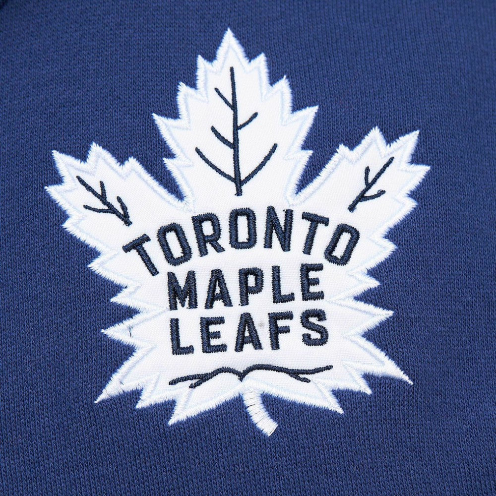 NHL Toronto Maple Leafs Mitchell & Ness Head Coach Pullover Hoodie