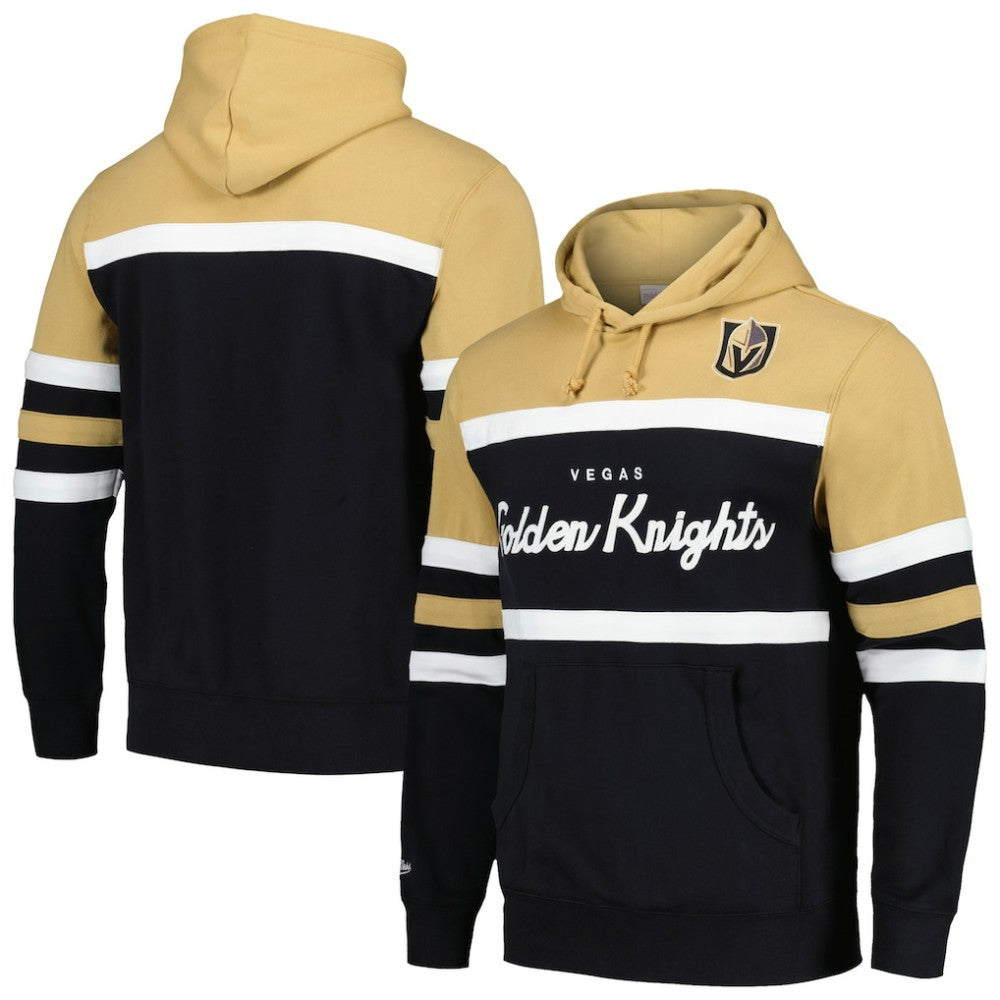 NHL Vegas Golden Knights Mitchell & Ness Head Coach Pullover Hoodie