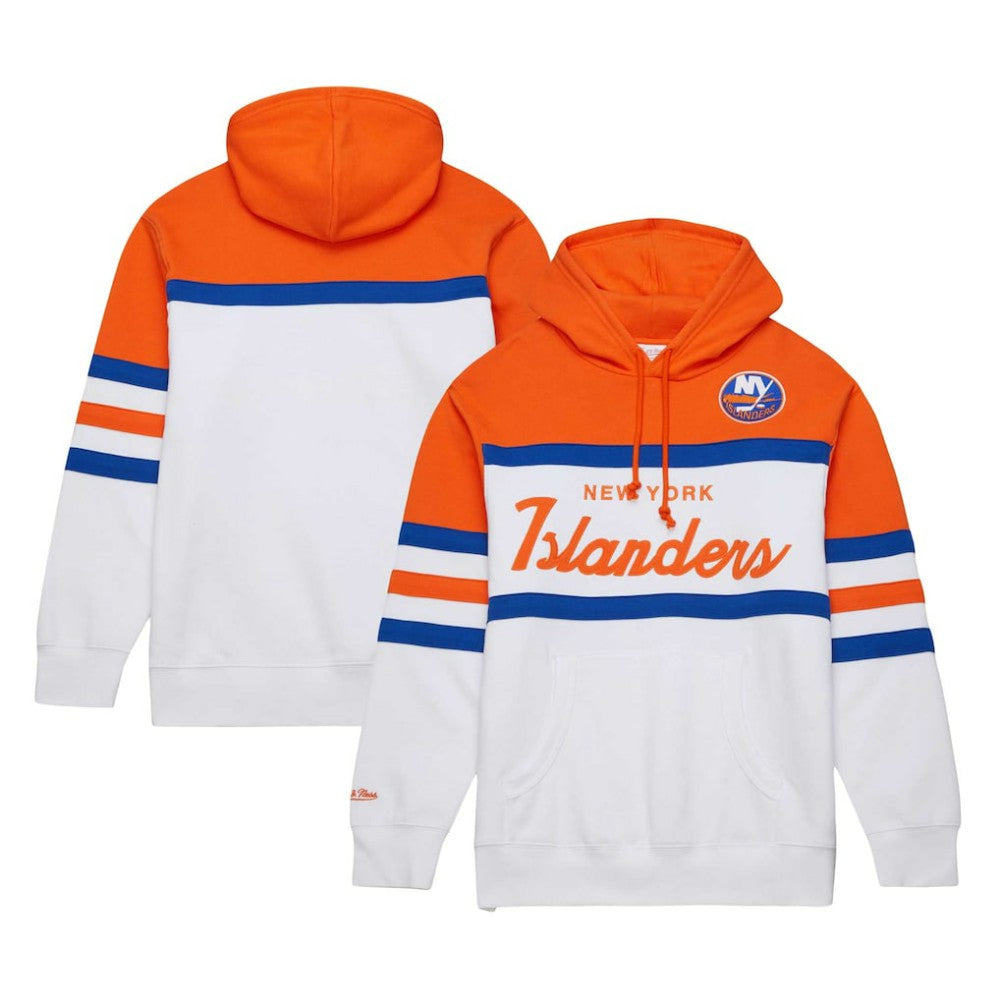 NHL New York Islanders Mitchell & Ness Head Coach Pullover Hoodie