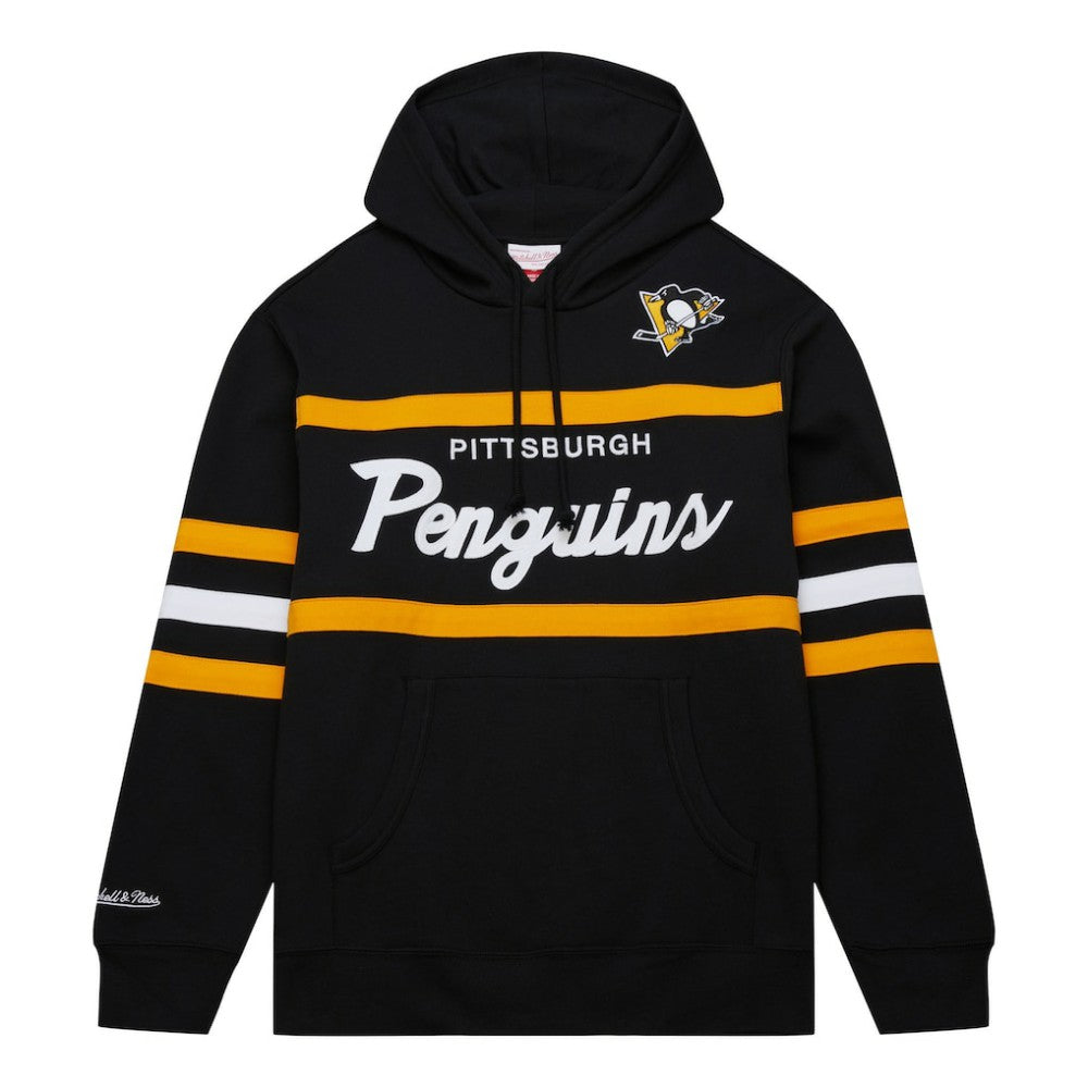 NHL Pittsburgh Penguins Mitchell & Ness Head Coach Pullover Hoodie