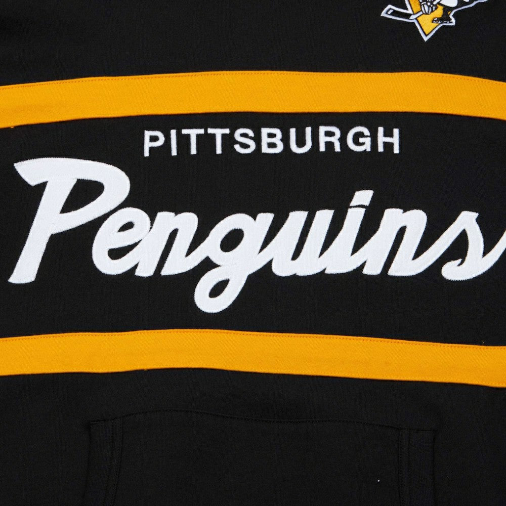 NHL Pittsburgh Penguins Mitchell & Ness Head Coach Pullover Hoodie