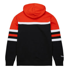 NHL Philadelphia Flyers Mitchell & Ness Head Coach Pullover Hoodie
